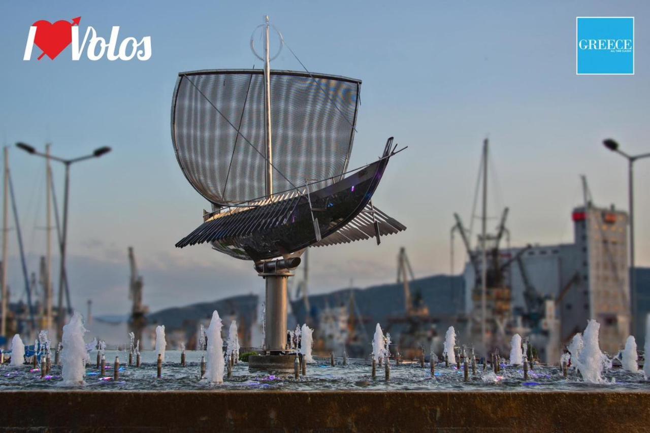 Στούντιο Στο Κέντρο Της Πόλης. Lejlighed Volos Eksteriør billede