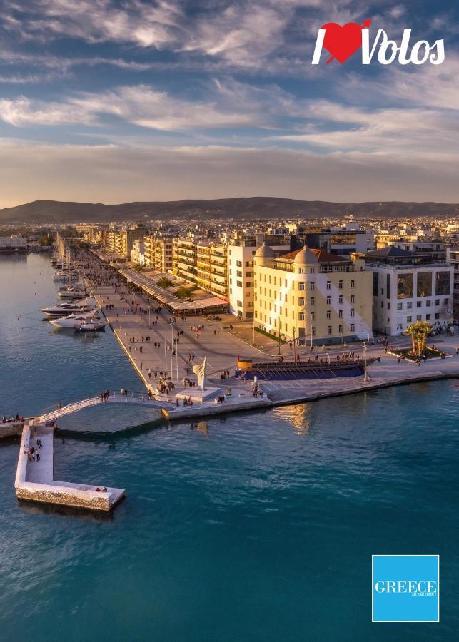Στούντιο Στο Κέντρο Της Πόλης. Lejlighed Volos Eksteriør billede